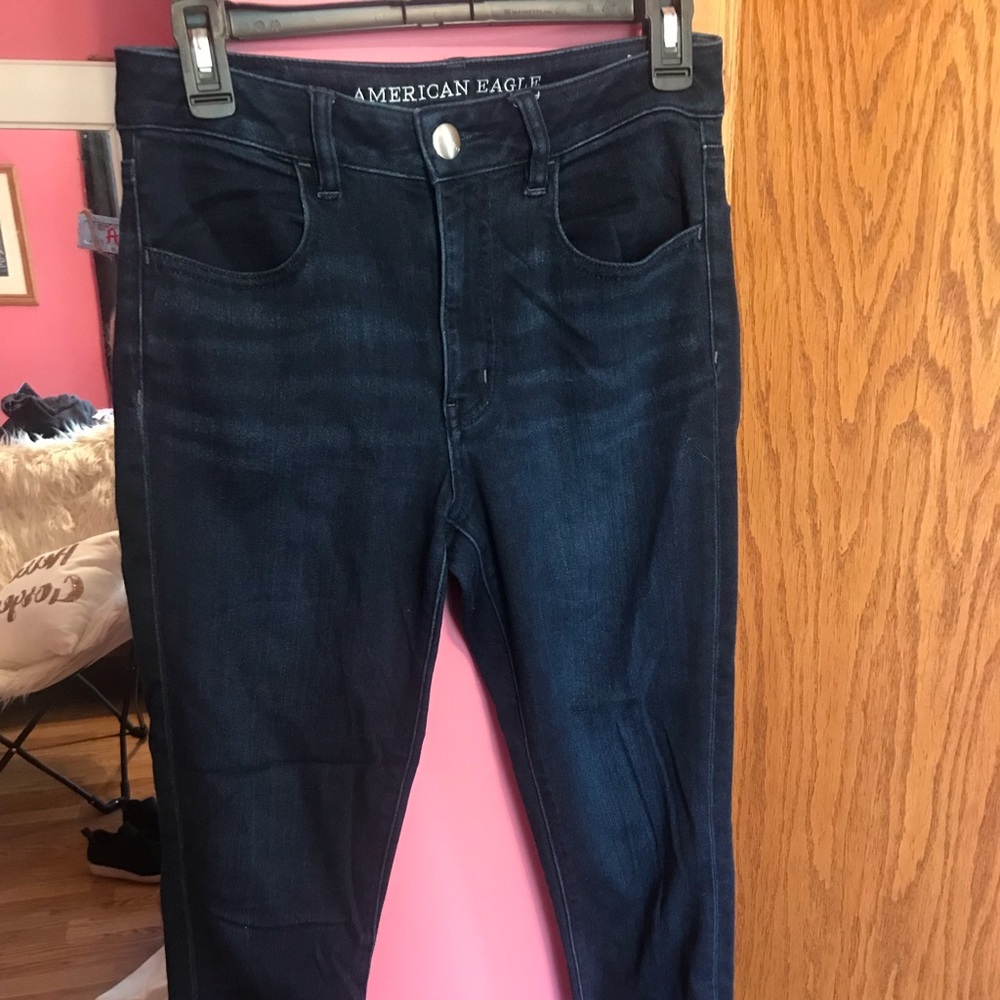 High Waisted AE Skinny Jeans